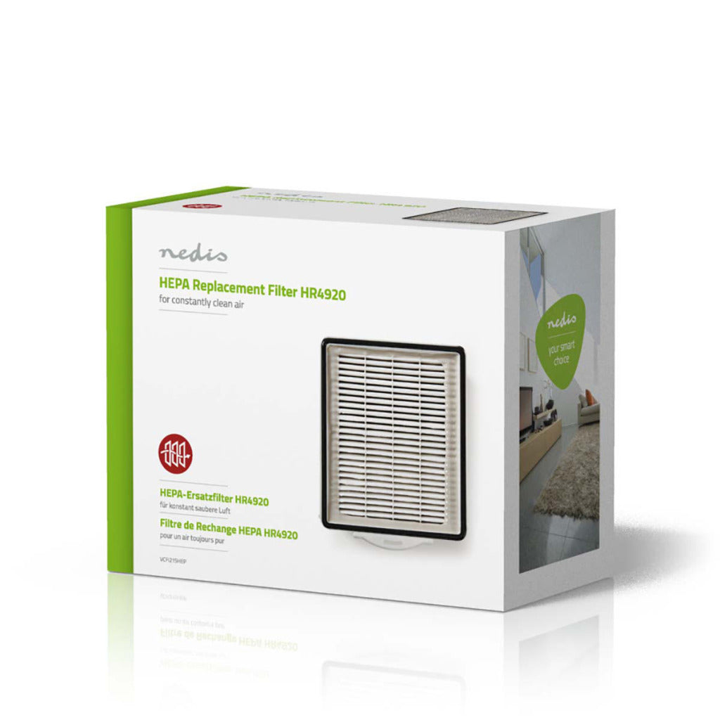 Nedis vcfi215hep hepa-filter philips clain air hr4920