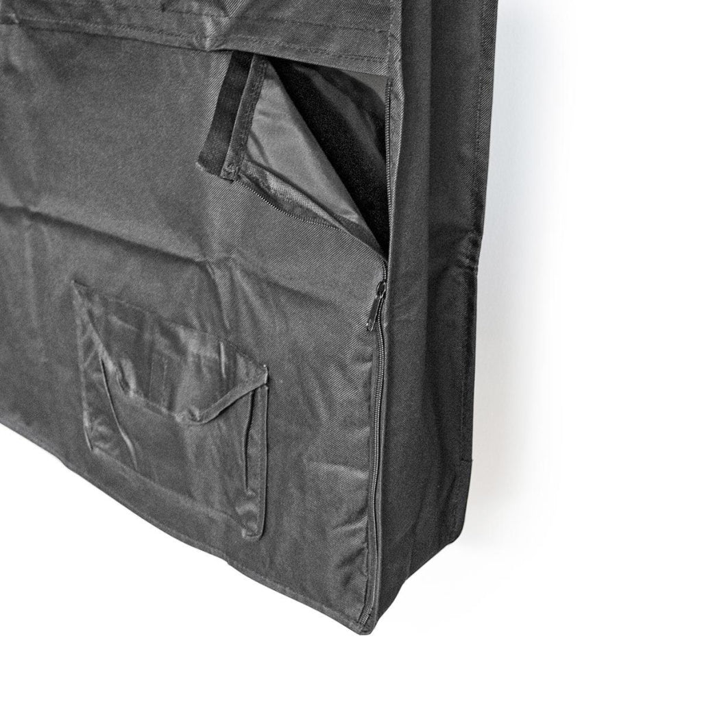 Nedis tvoc4042bk tv-beschermhoes voor buiten 40 - 42 uitstekende kwaliteit oxford-doek apart vak voor afstandsbediening zwart