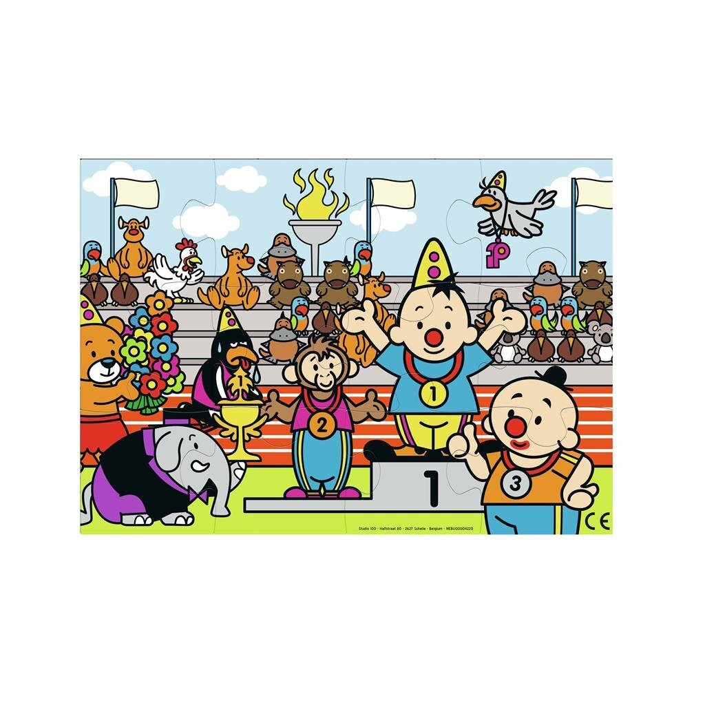 Studio 100 Bumba puzzel atleet, 12st.