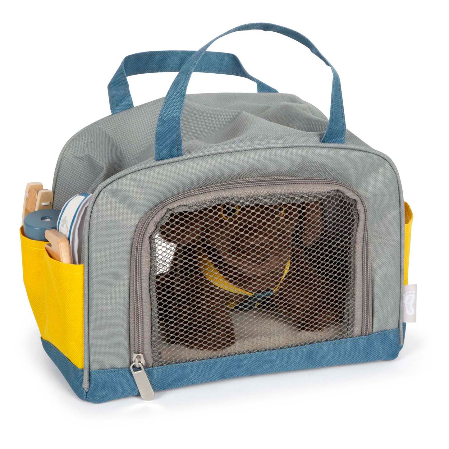 Small Foot - knuffel hond met draagtas en verzorgingsset