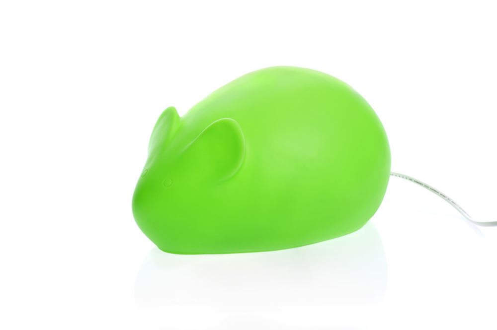 Egmont Lamp jelly muis groen 28 cm.