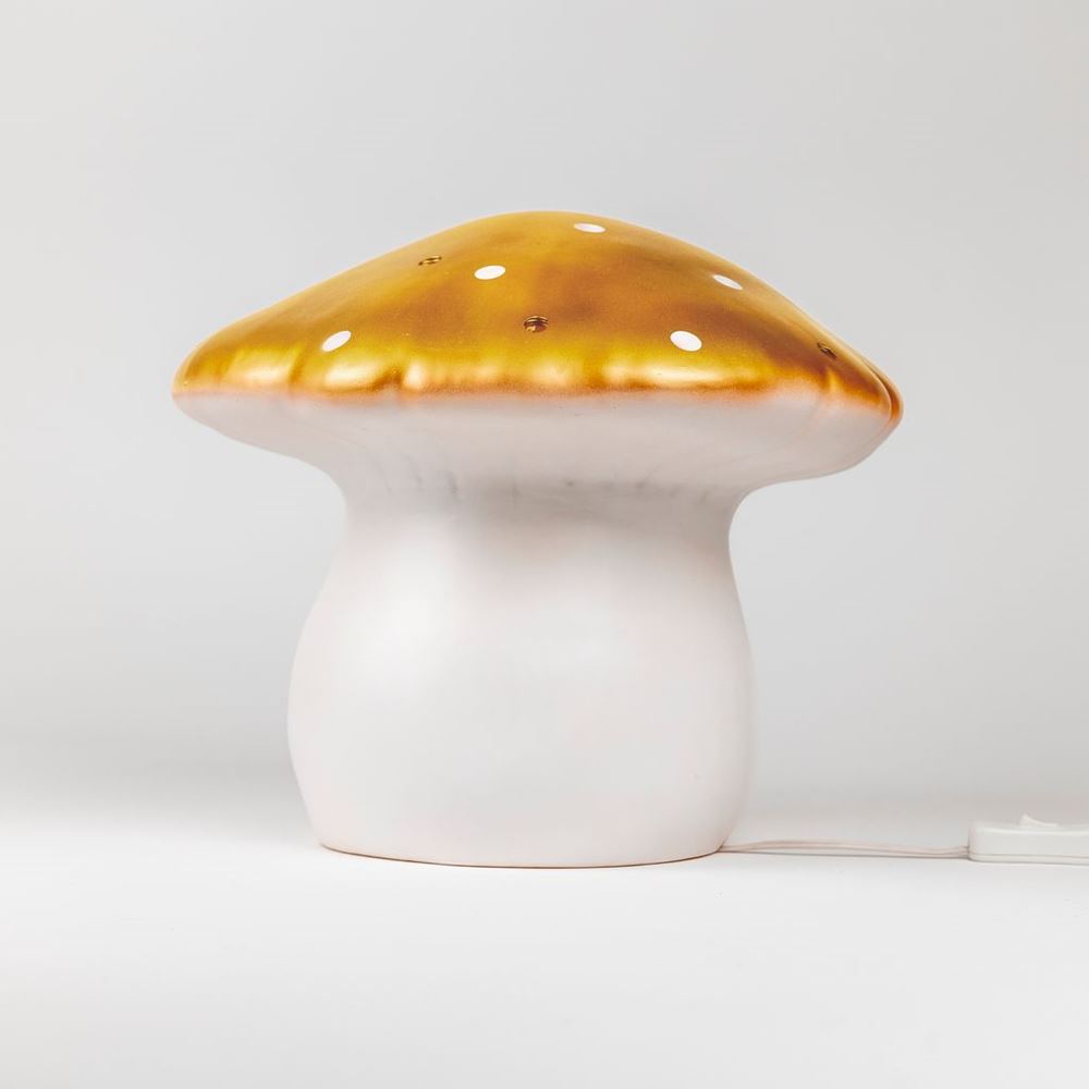 Egmont Lamp Paddenstoel Goud+dimmer.