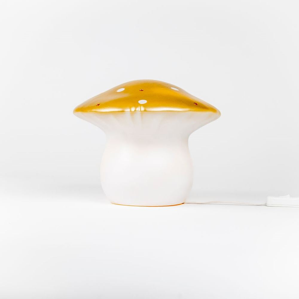 Egmont Lamp Paddenstoel Goud+dimmer.