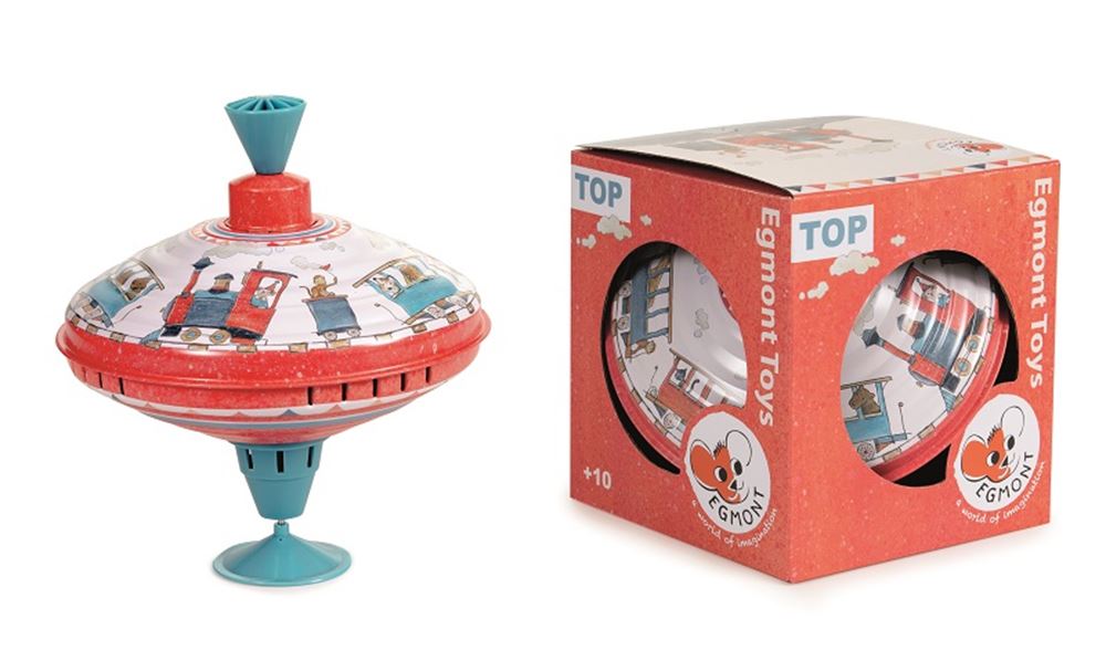 Egmont Bromtol metaal trein. 18 cm. 1+