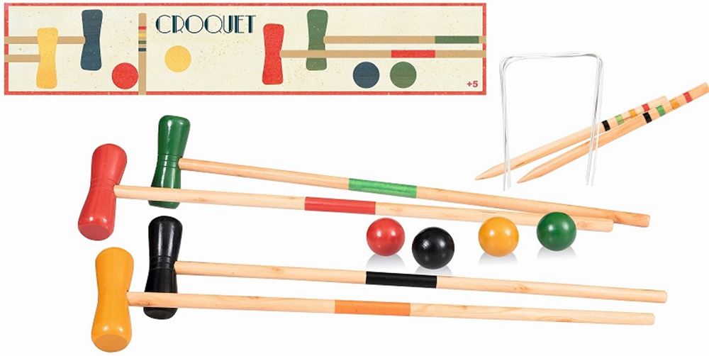 Egmont Houten Croquet 77 x 15 x 8 cm. 5+