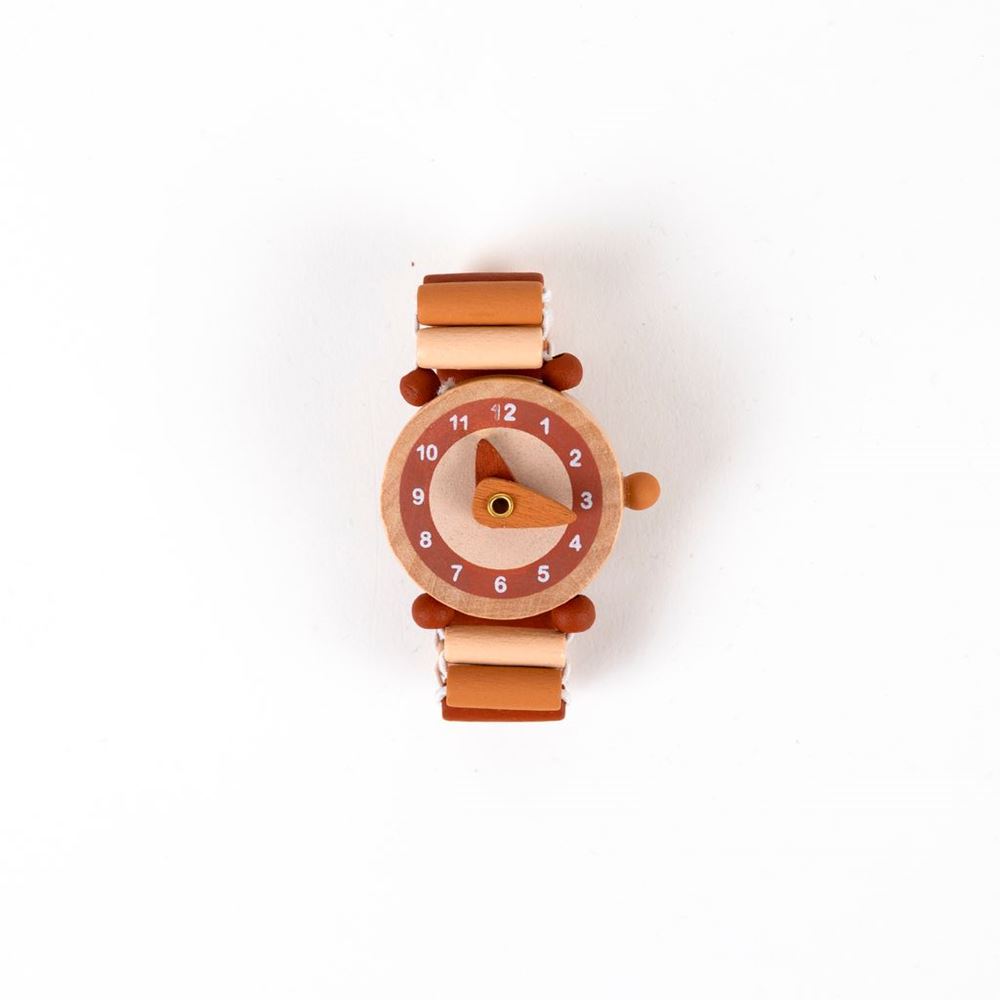 Egmont Horloge hout Emma. FSC hout. 3,5