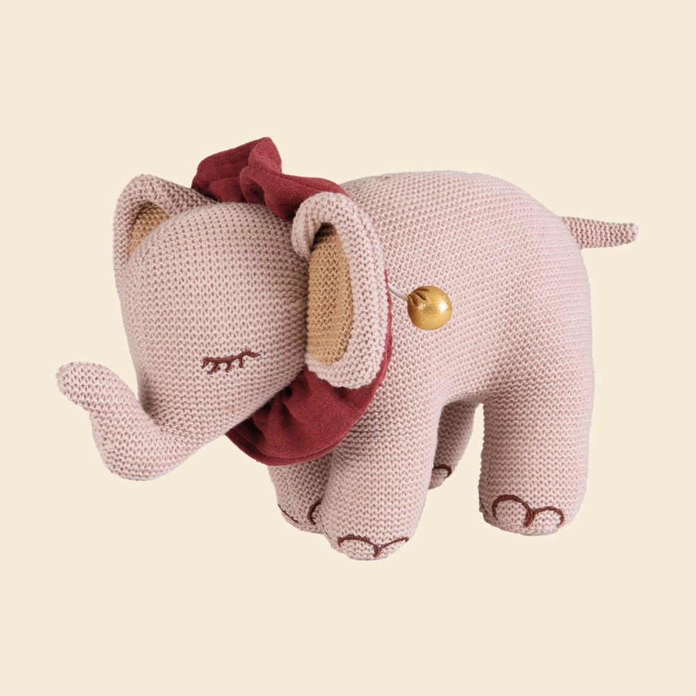 Knuffel: Rosalie de olifant. Muziekdoos