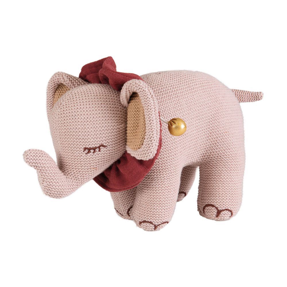 Knuffel: Rosalie de olifant. Muziekdoos