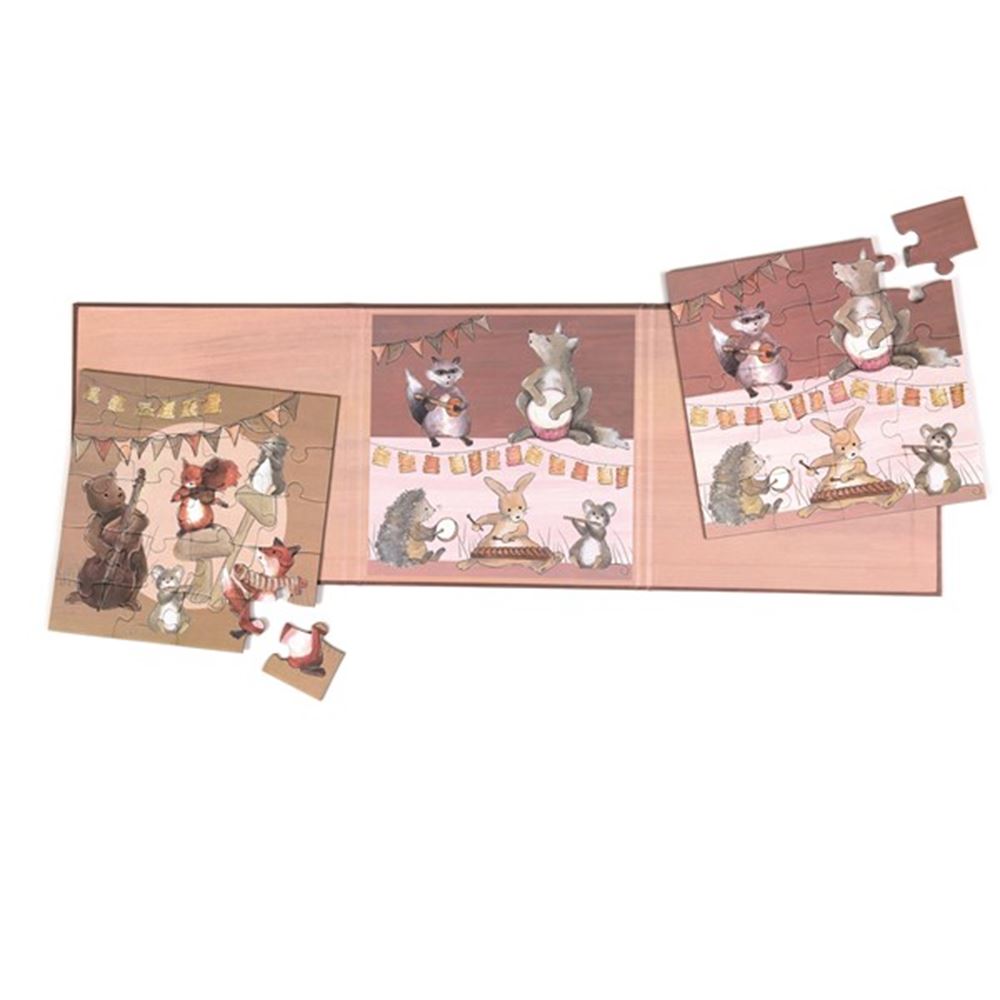 Egmont Magnetische puzzel Muzikanten. 17