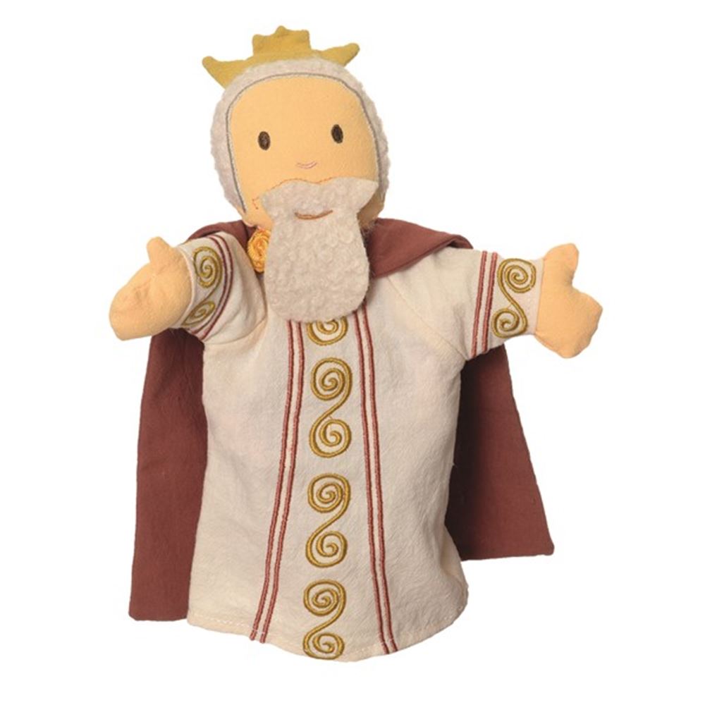Egmont Handpop Koning. 29x17x6 cm. 0+