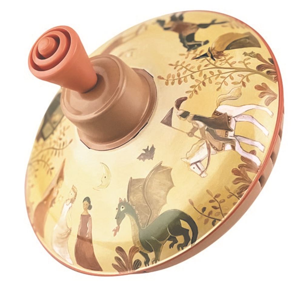 Egmont Bromtol metaal prinses. 13 cm 6 s