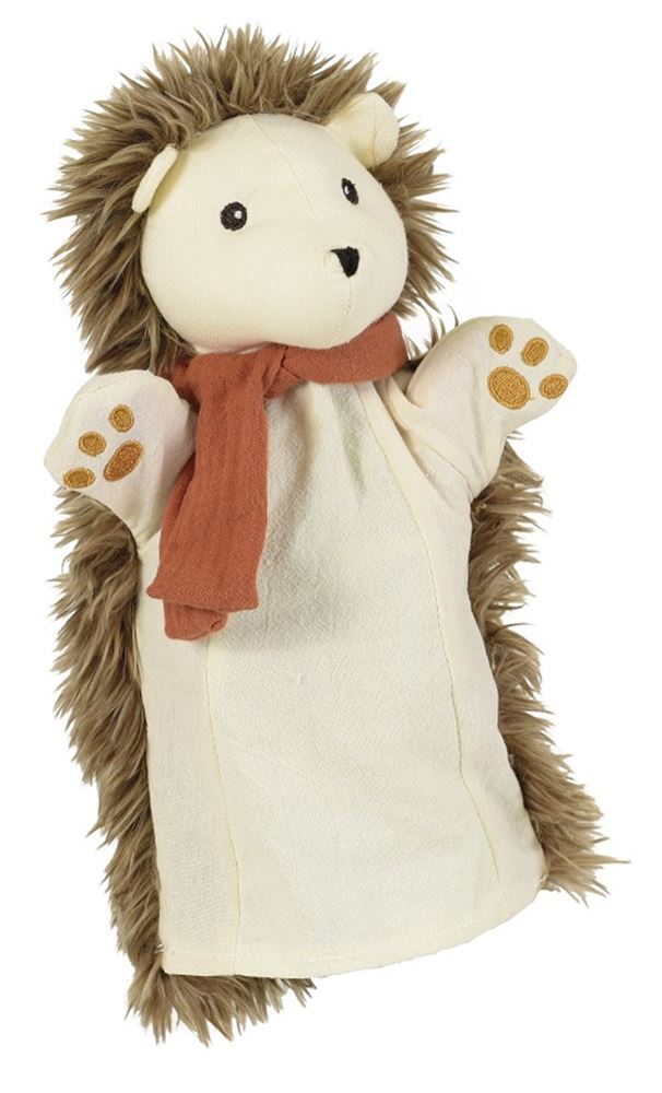 Egmont Handpop dier Egel. 29x19x6 cm. 0+