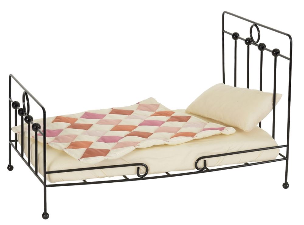 Egmont Poppenbed metaal met matras, kuss