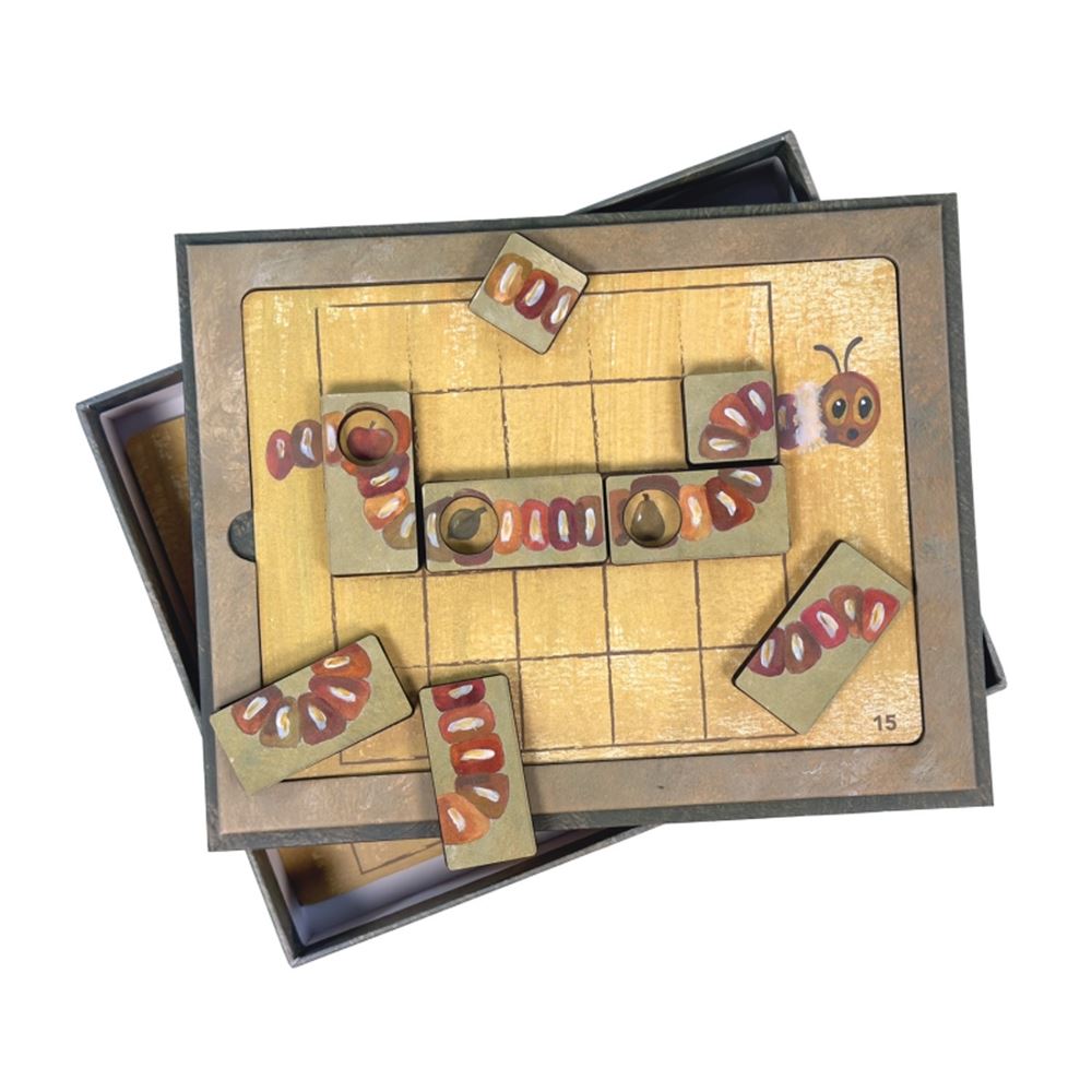 Egmont Magnetische spel Rups. 23x18 cm.