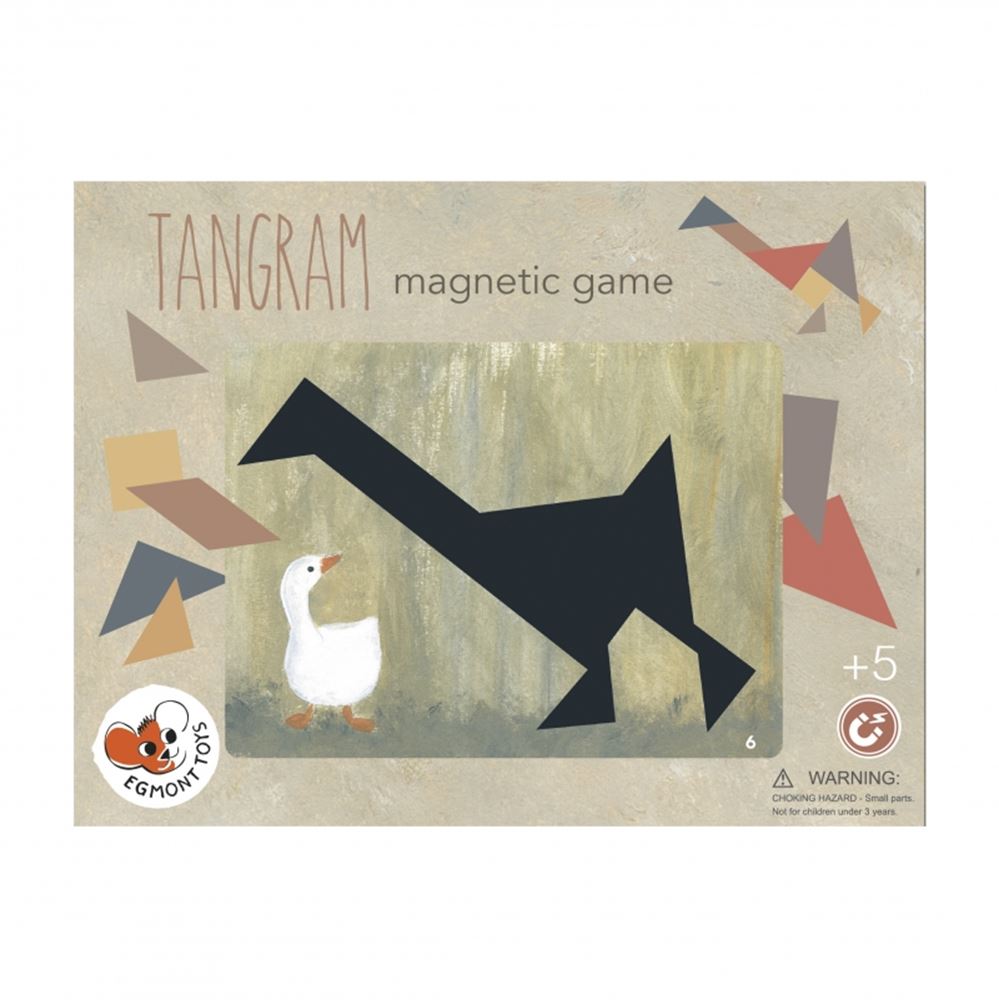 Egmont Magnetische spel Tangram. 23x18x4
