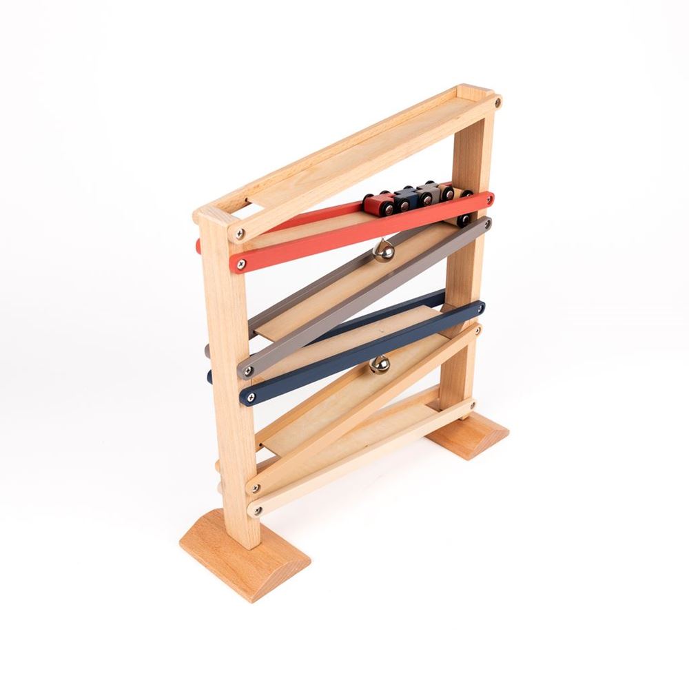 Egmont Houten Autobaan met bel. FSC. 35x