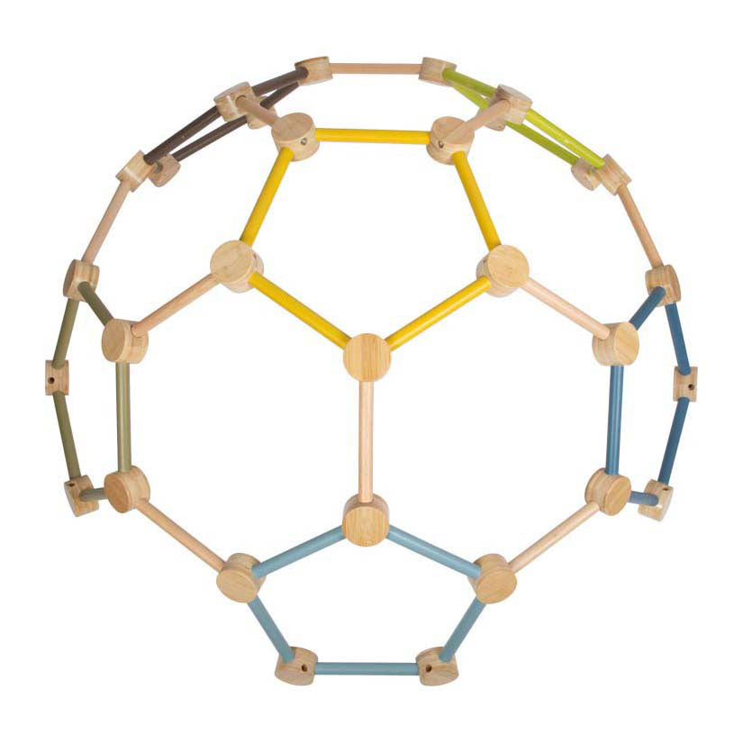 Small Foot - houten klimrek geodome adventure
