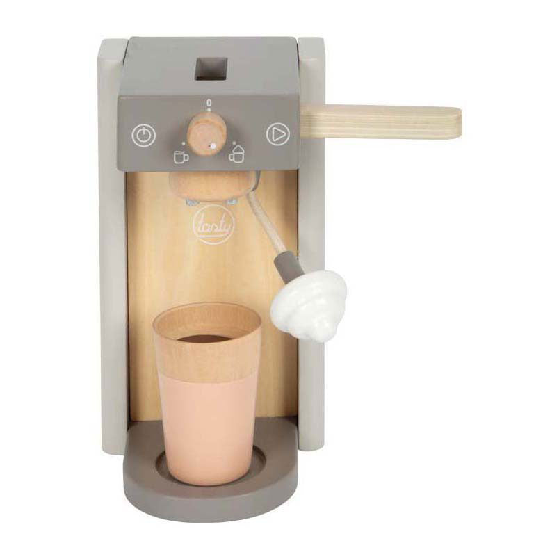 Small Foot koffiemachine speelset grijs 'tasty'
