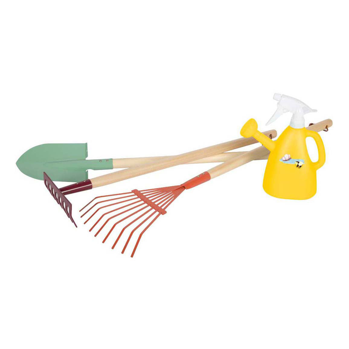 Small Foot - tuingereedschapset met gieter tiny garden , 4dlg.