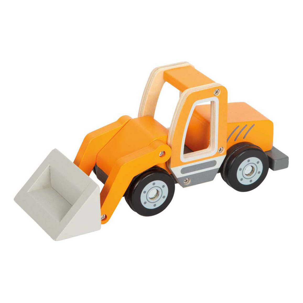 Small Foot - houten wiellader met shovel