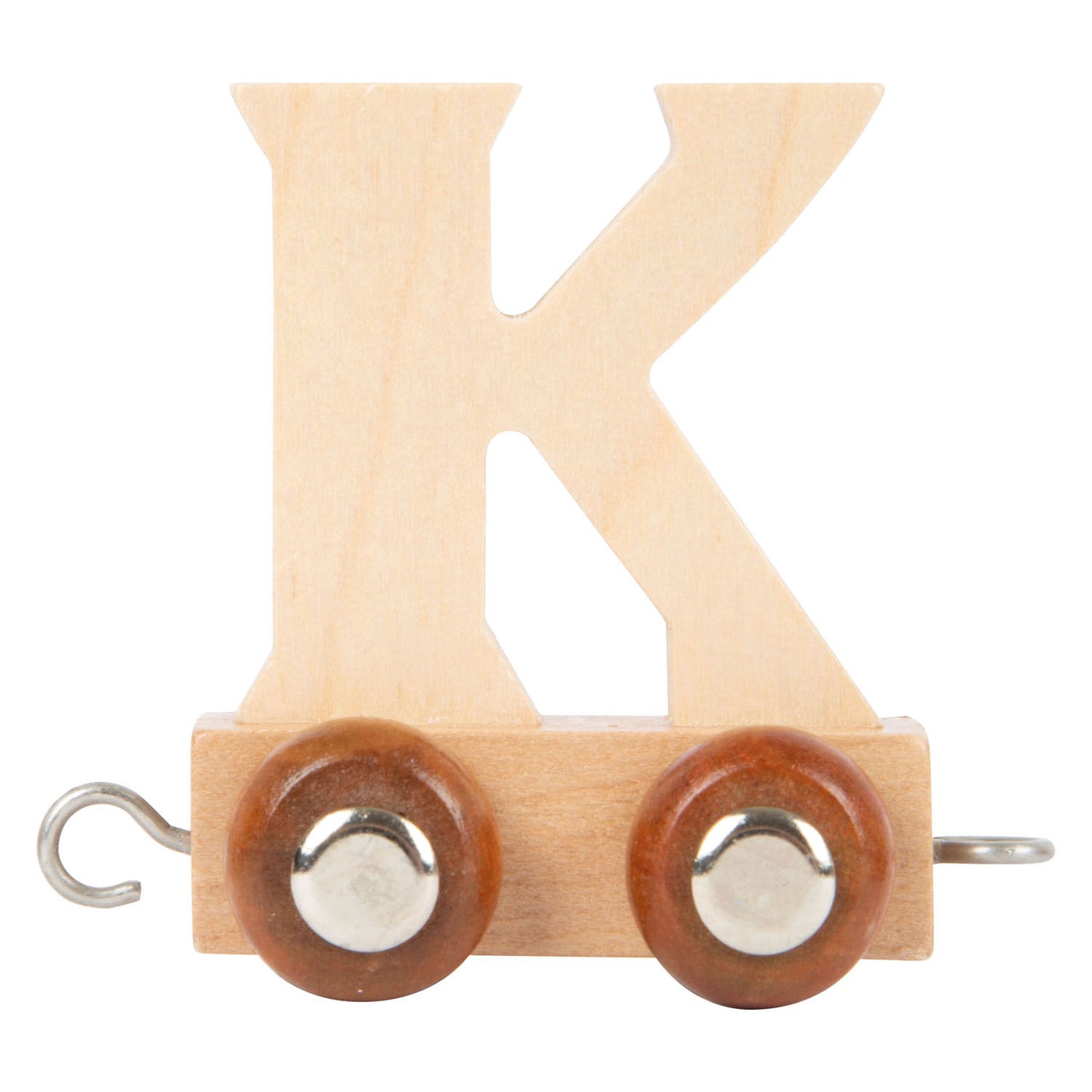 Small Foot - houten lettertrein - k - 12 stuks
