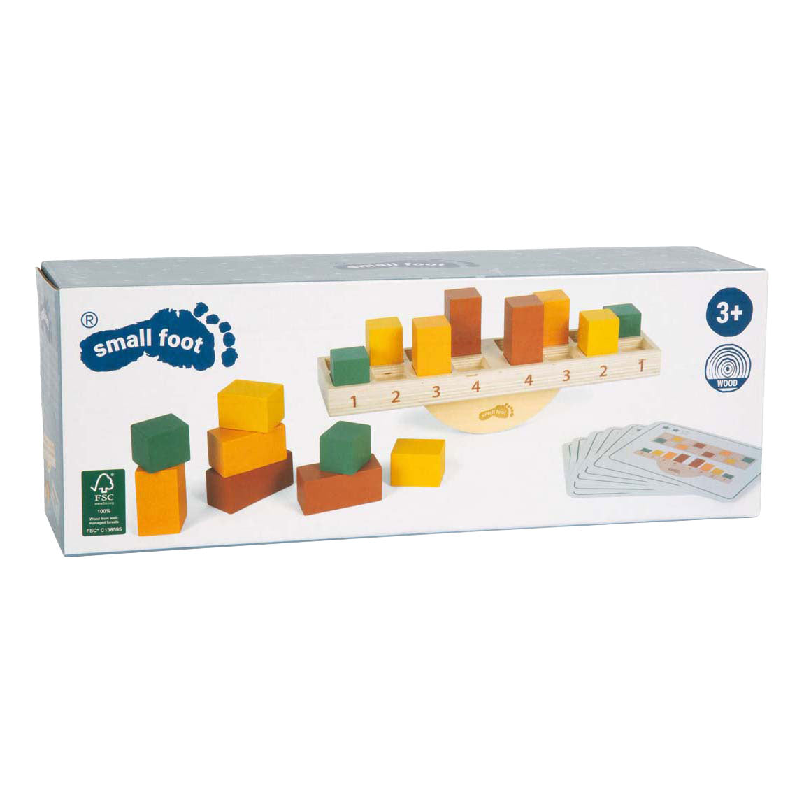Small Foot - montessori evenwichtsspel