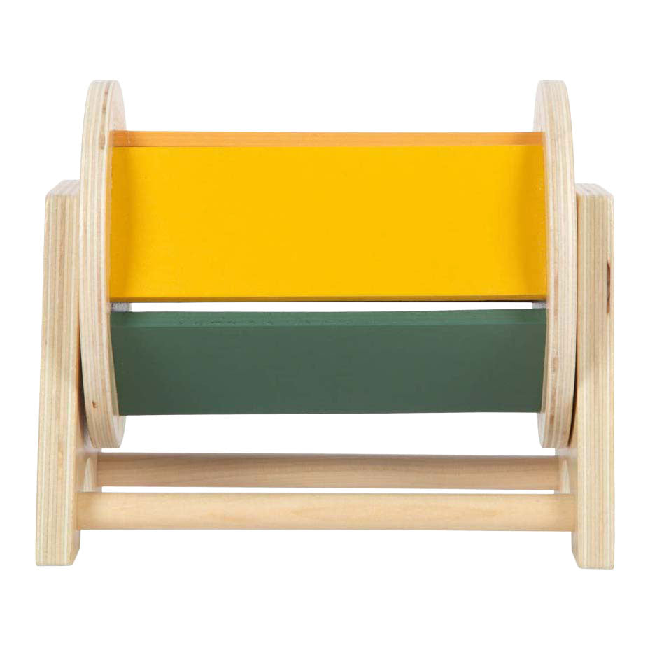 Small Foot - houten montessori draaiende trommel fsc