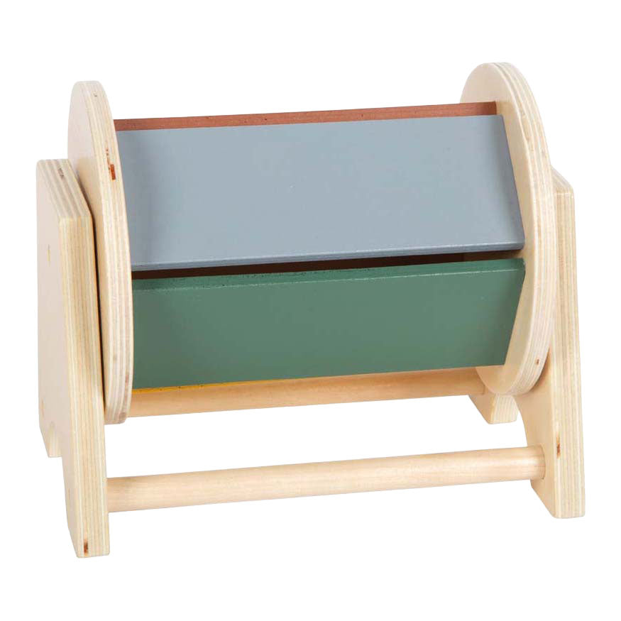 Small Foot - houten montessori draaiende trommel fsc