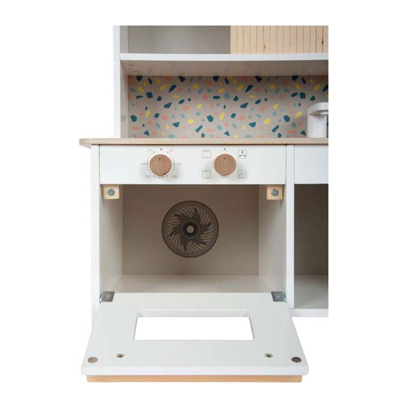 Small Foot - houten terrazzo speelkeuken compact