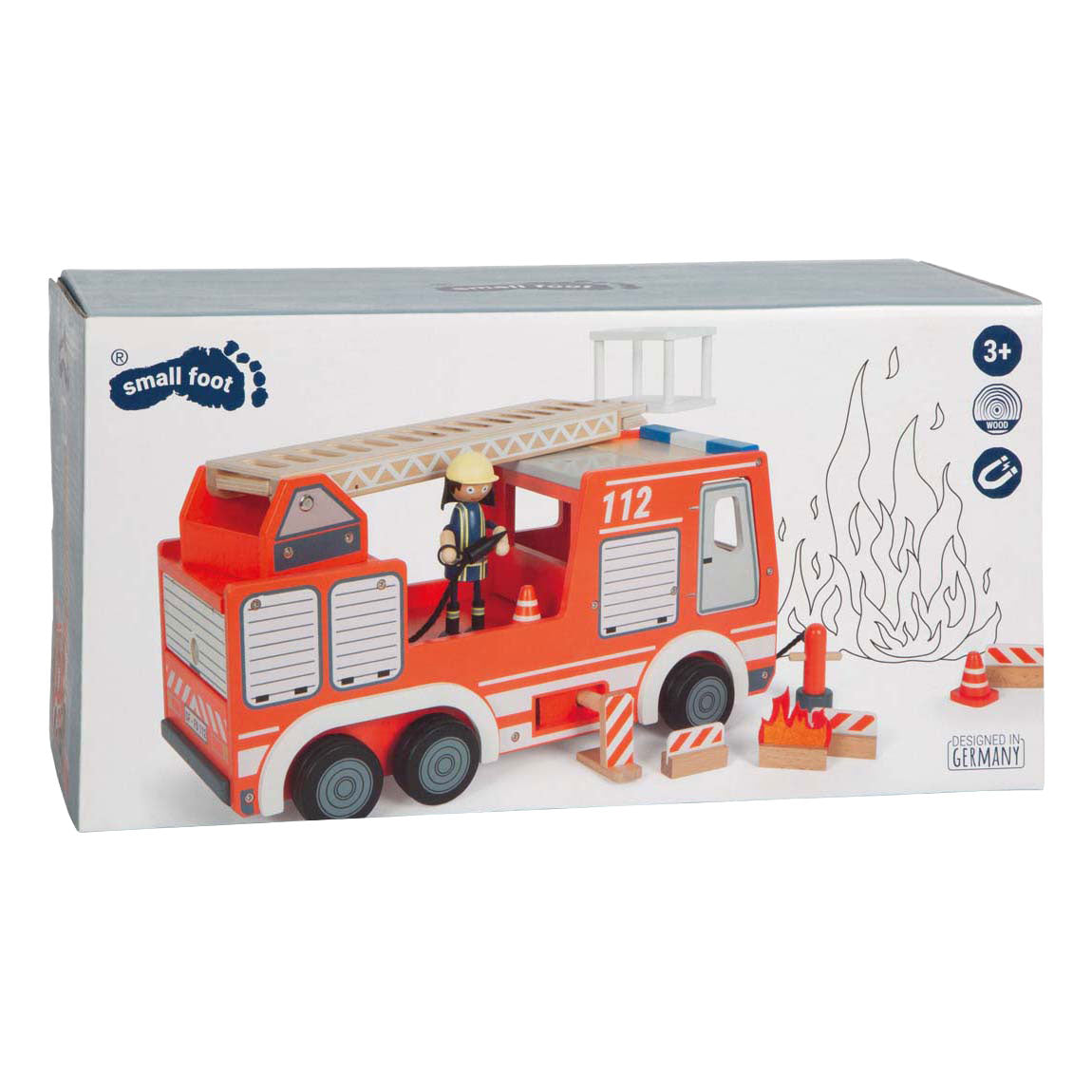 Small Foot - brandweerauto