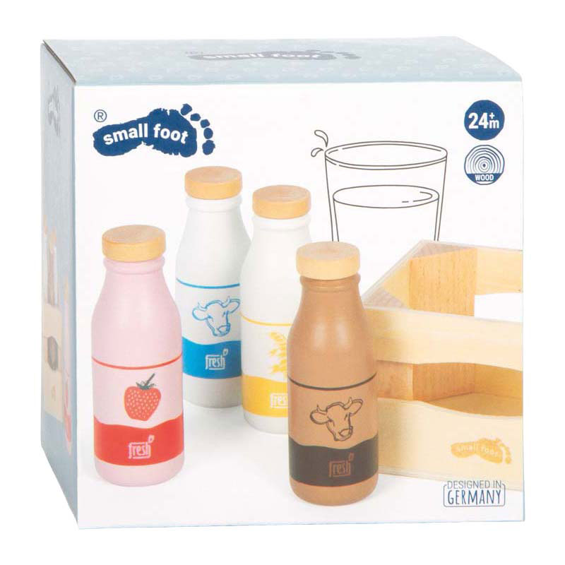 Small Foot - houten melkproducten in doos