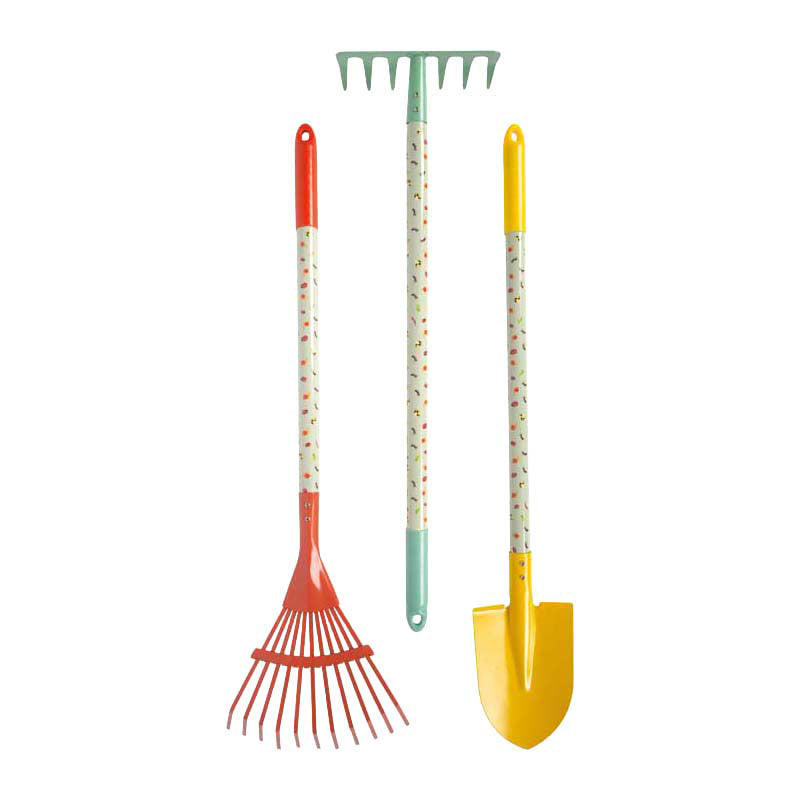 Small Foot - kruiwagen met tuingereedschap - 8dlg.