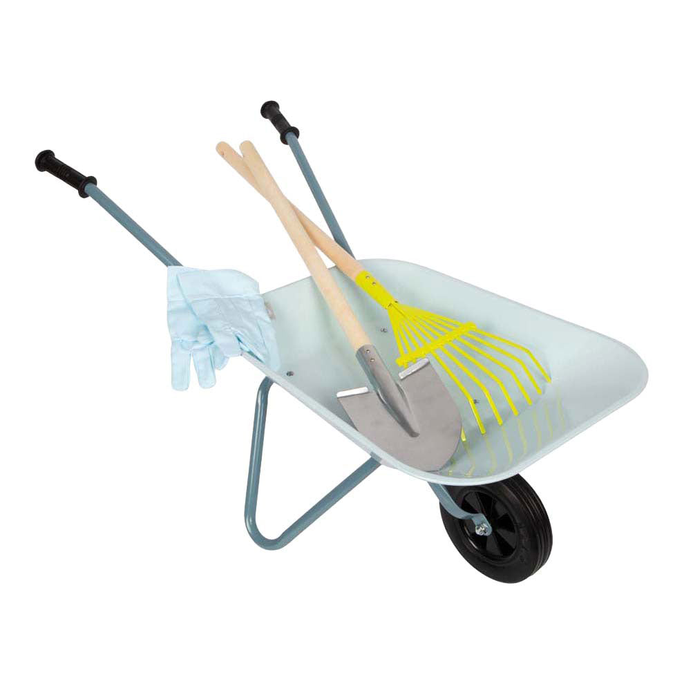 Small Foot - tuingereedschap set met kruiwagen 5dlg.