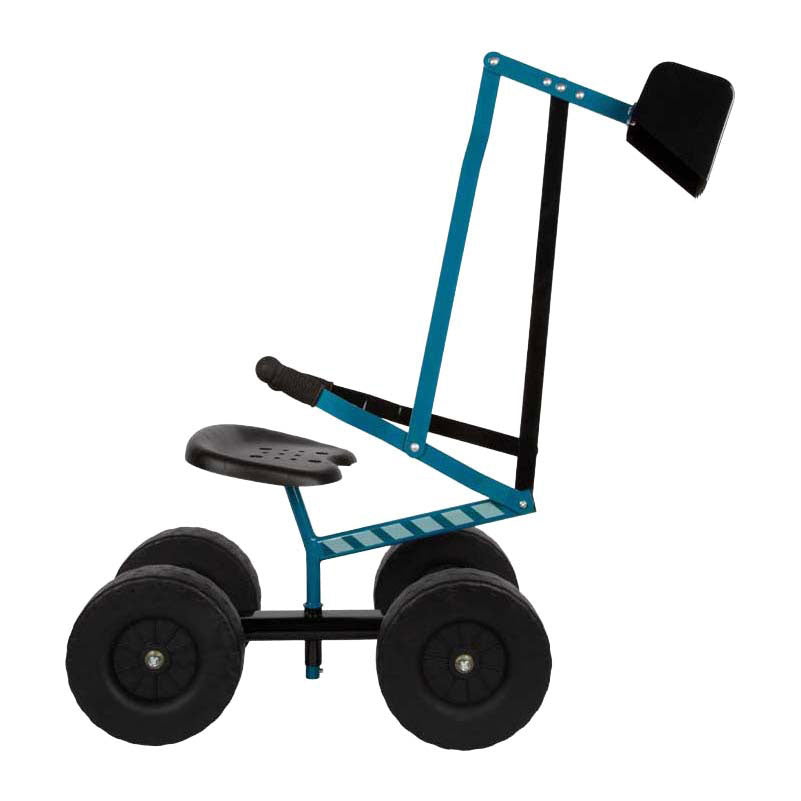 Small Foot - graafmachine met wielen blauw