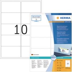 Etiketten HERMA 10316 wit
