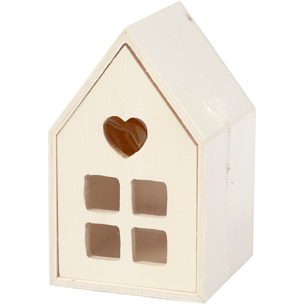 Creativ Company Https: www.cchobby.nl huis-met-lade-h-10-8-cm-d-6-8-cm-b-6-8-cm-1-stuk