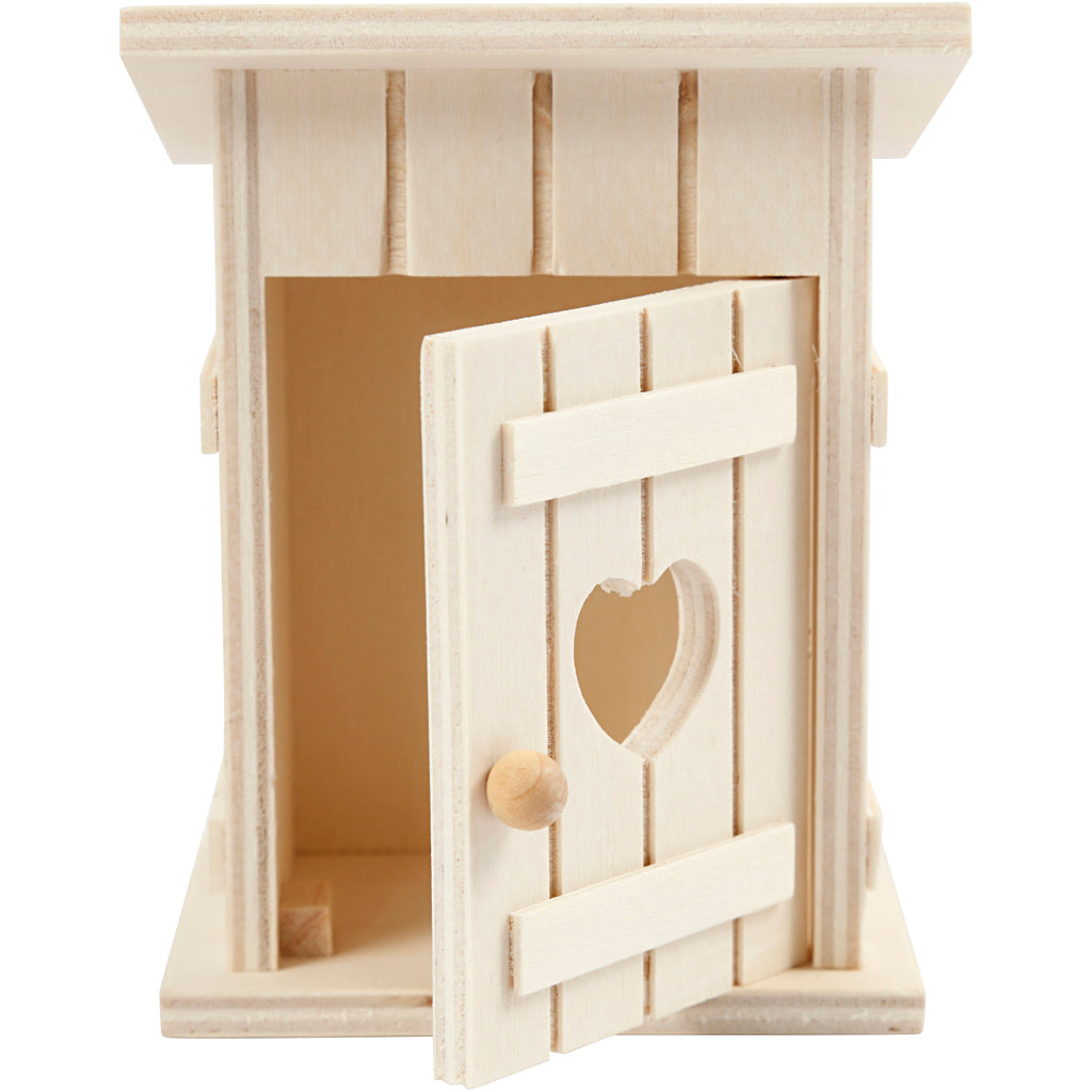Creativ Company Https: www.cchobby.nl toilethuis-l-8-cm-b-6-5-cm-1-stuk