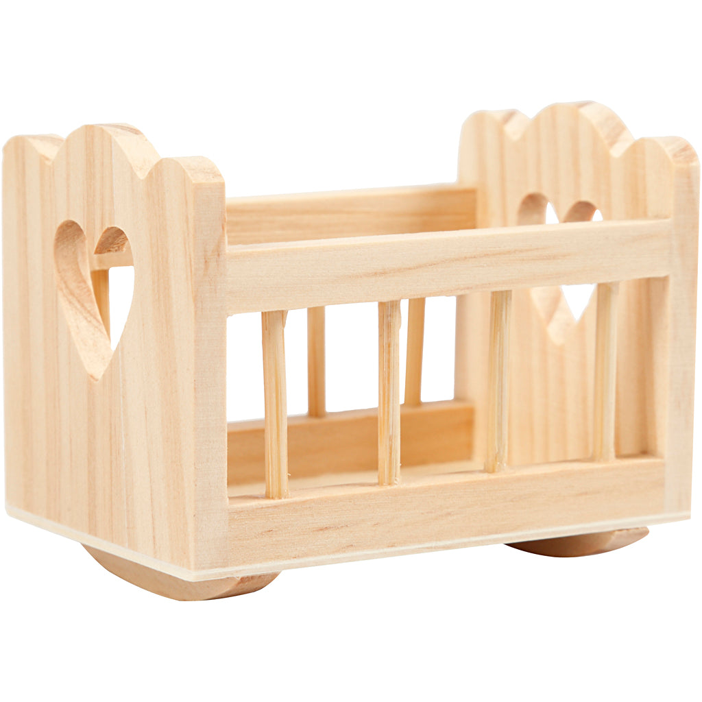 Creativ Company Https: www.cchobby.nl wieg-l-8-cm-b-5-5-cm-1-stuk