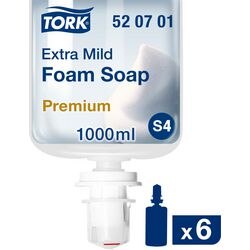 Schuimzeep Tork S4 Premium Extra Mild transparant