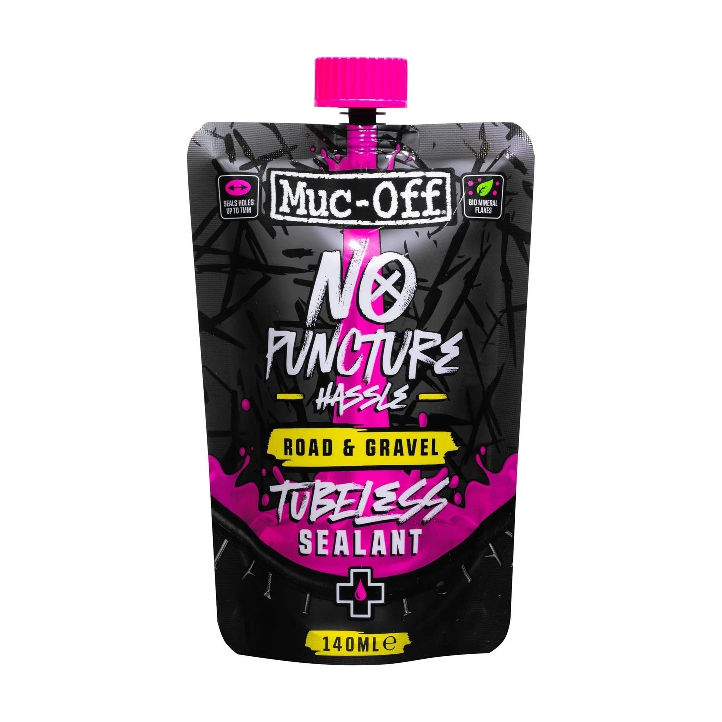 Muc-Off Tubeless Sealant Road Gravel Tubeless Sealant 140ml - 545251