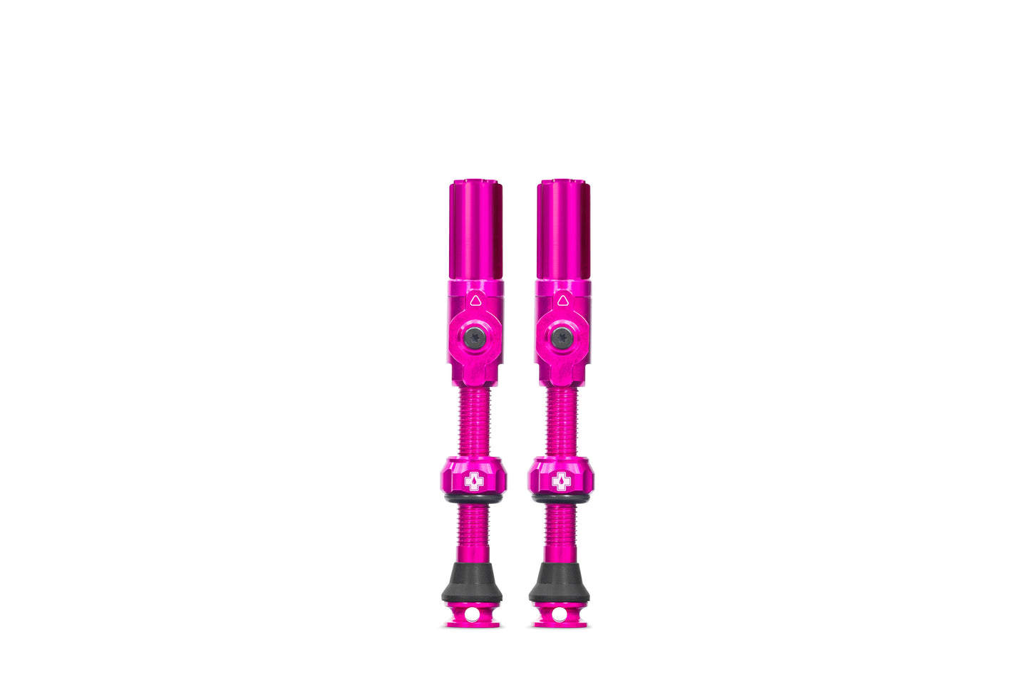 Muc-Off Tubeless Ventiel Big Bore Hybrid Large Pink Auto Schräder Ventiel 45mm - 545292