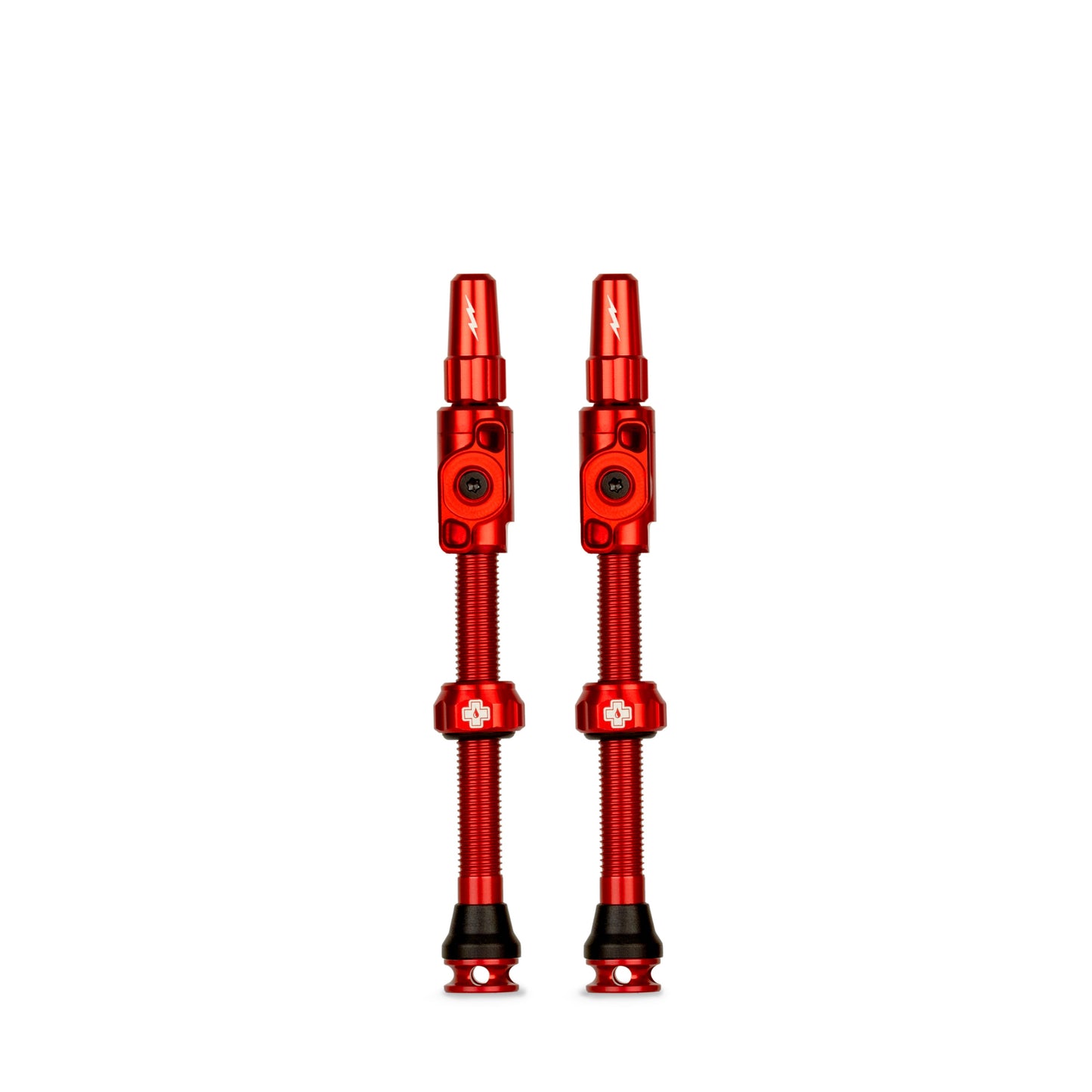 Muc-Off Tubeless Ventiel Big Bore Lite Xlarge Red Franse Presta Ventiel 60mm - 545331