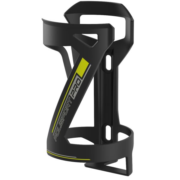 Polisport Bidonhouder side cage - zwart lime groen