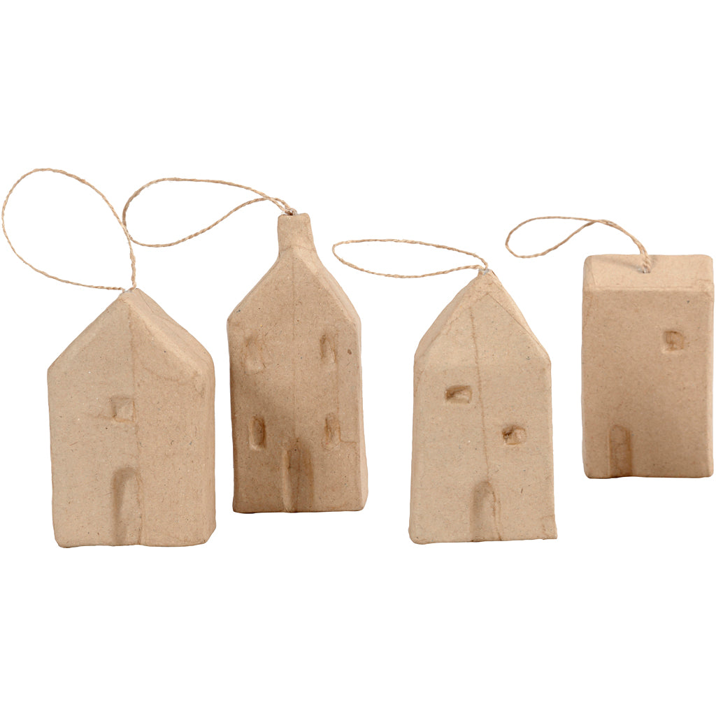 Creativ Company Https: www.cchobby.nl huis-h-9-5-12-cm-l-5-5-6-5-cm-b-3-cm-4-stuk-1-doos
