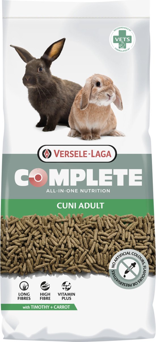 Versele-Laga complete cuni adult - konijnenvoer - 8 kg