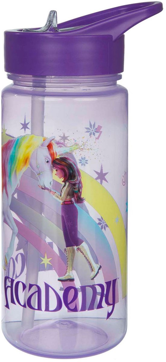Undercover Unicorn academy drinkbeker 500ml eenhoorn regenboog design.