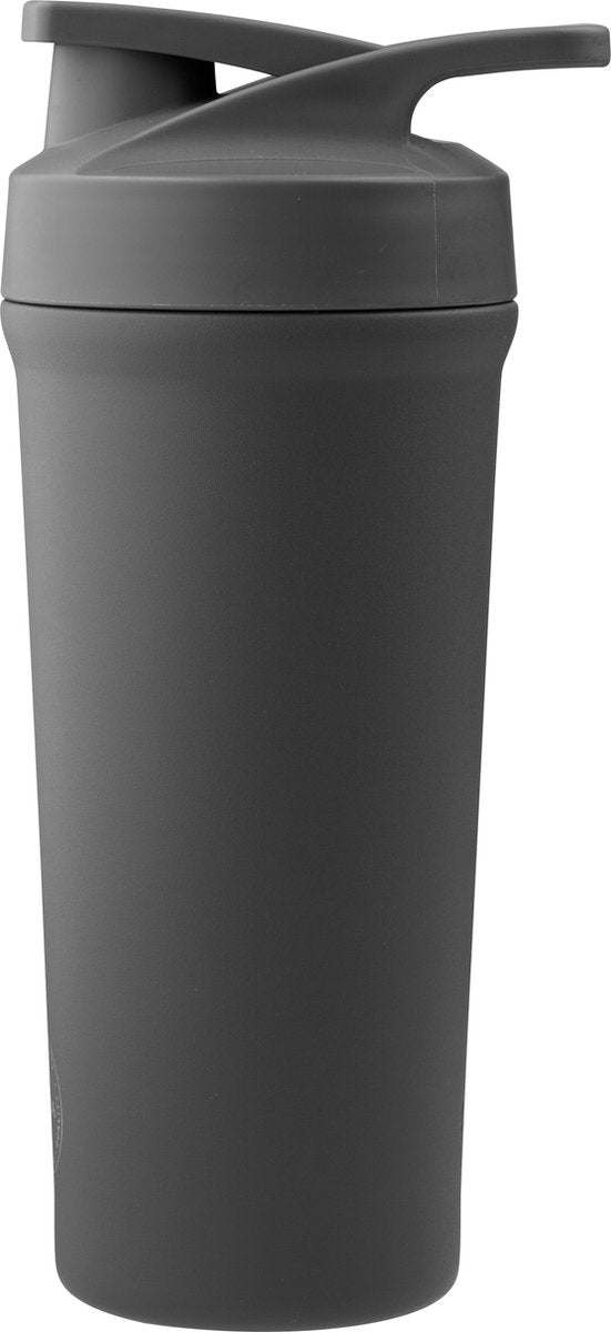Aya Ida - shaker bottle - drinkfles - sport - 750ml - fitness - shakebeker - dark grey