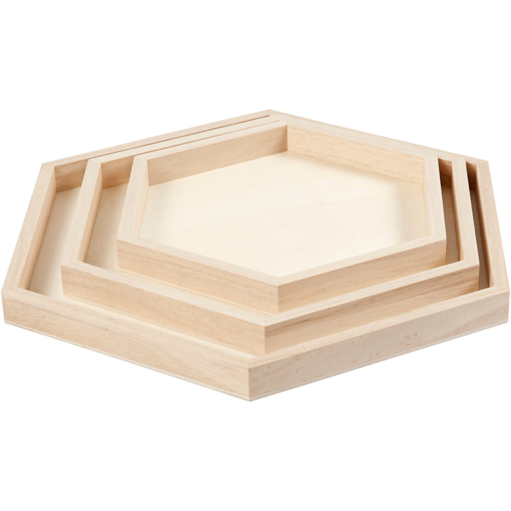 Creativ Company Https: www.cchobby.nl dienbladen-d-21-26-31-cm-3-stuk-1-set