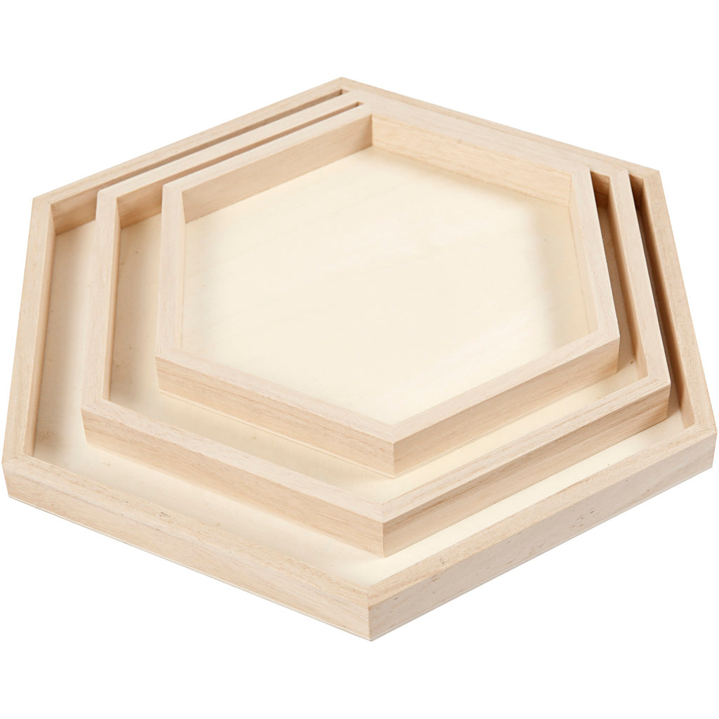 Creativ Company Https: www.cchobby.nl dienbladen-d-21-26-31-cm-3-stuk-1-set