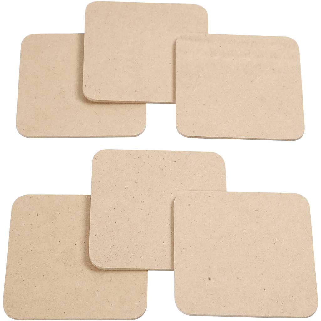Creativ Company Https: www.cchobby.nl onderzetters-afm-10x10-cm-dikte-3-mm-6-stuk-1-doos